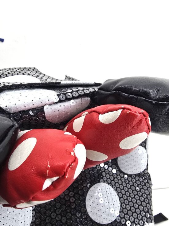Disney Parks Authentic Minnie Mouse Ears Polka Sequined Backpack main image 6